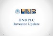 HNB PLC Investor Update€¦ · Q3 2014 Q4 2014 Q1 2015 Q2 2015 Q3 2015 9 M 2014 9 M 2015 Bank Group Bank Group. Interest movement in the last 4 months 6 6.25 6.75 7.25 7.75 8.25