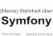 (Meine) Wahrheit über Symfony€¦ · What if we want unit tests to run fast without waiting for the network? What if we ever want to use a different HTTP client? What if we want