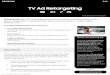 TV Ad Retargeting - Samsung Electronics America · TV Ad Retargeting enables your business to: • Drive Media Effectiveness Reach those who missed your TV spot across any screen,
