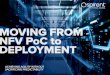 Spirent eBook: Moving from NFV PoC to deployment · accelerators, radio access network nodes, and the like. In most cases, launching a new service requires a significant ... Such