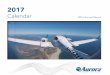 Calendar - Aurora Flight Sciences · research and remote sensing. The Drive for Runway Independence Whether it’s by land or sea, Aurora is developing runway-independent unmanned