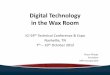 Digital Technology in the Wax Room - MPI Systems · ICI 59th Technical Conference & Expo Nashville, TN 7th – 10th October 2012 Bruce Phipps President MPI Incorporated. Where we