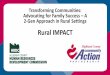Rural IMPACT - National CAP | Community Action · Allegany College of MD-WIOA partners Western MD Health System, Tri State Community ... Allegany County Human Resources Development