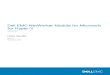 Dell EMC NetWorker Module for Microsoft for Hyper-V User Guide · Troubleshooting..... 121 Recovered virtual machine does not start ..... 121 Installation fails due to access issue