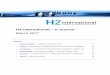 H2-international – e-Journal March 2017 · H2-international – e-Journal March 2017 Content News & Articles – Published in March 2017 2 Events – Timetable for Trade Shows and