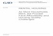 GAO-20-427, RENTAL HOUSING: As More Households Rent, the … · 2020-06-29 · Page iii GAO-20-427 Rental Housing . Figures Figure 1: Estimated Percentage of Households That Rent,