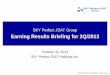 SKY Perfect JSAT Group Earning Results Briefing for 2Q/2013...2013/10/31  · 2014 Winter Paralympic 11/2～4 Documentary 35 HOUR For Free From X’mas Season Through New Year Season