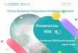 Investor Presentation NYSE: DL - China Distance Education ...ir.cdeledu.com/.../html/2019/08/14/xuf6ba054d2e6c423e9065007a2… · Online education services 34,658 43,529 25.6% Books
