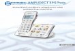 Amplified cordless telephone with answering machine...- avoid facing radio frequency transmitters, such as external antennas of mobile phone cell stations. - avoid plugging it into