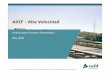 ADIF -Alta Velocidad · Adif -Alta Velocidad-Company Overview ADIF-AV is the main investor in rail infrastructure in Spain Fixed assets amount to 45,654 M€ (1) Total Assets (1):