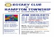 Rotary June Newsletter - 2016 - Microsoft · JUNE BIRTHDAYS June 4 - Kris Rodgers June 12 - Ron Scanlon June 23 - Les Dieckmann June 25 - Roger Eichner June 26 - Dave Krzan Meeting