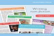 Writing non-fiction for upper KS2 Contents · The pack aims to provide creative teaching ideas for the following non-fiction text types: instructions, recounts (in the form of a biography),