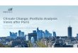 Climate Change: Portfolio Analysis Views after Paris/media/bhp/documents/... · 10 October 2016 4 Views after Paris The Paris Agreement reaffirms the commitment to limit the increase