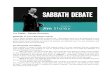 Jim Staley Debate Summary · Jim Staley Debate Summary Sabbath is not a Salvation issue! This is about whether we should or should not. God doesn’t want us to do anything but, as