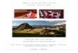 PERU LAND OF THE INKAS 2016 $final - Chicuchas Wasi · TOUR – May 1-8, 2016 !! MACHU PICCHU PERU WONDER OF THE WORLD Lima - Cusco - Sacred Valley – Maras - Moray - Salineras –