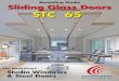 Recording Studio Sliding Glass Doors STC 65 · 2015-10-07 · The Soundproof Window studio products are very competitive and they outperform most, if not all, of our competitor's