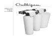 Culligan High Efficiency Twin Automatic Water Softeners ... · The Culligan HE Twin water softener outdoor controller enclosure complies with the UL 50/50E and UL : 746C standards
