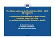 EU response Coordination mechanisms in place under ... · Decision 1082/2013/EU – main elements for coordination (6) Early Warning and Response System and rules for alert notification