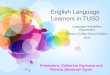 English Language Learners in Language...آ  English Language Learners in TUSD Language Acquisition Department