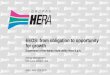 EEOS: from obligation to opportunity for growth HERA_Sofia.pdf · HERA strategy and results Conclusions 3 7 15 22. 1. HERA Group profile. 1 4 2 3 4 HERA Group: ... HERA needs to meet
