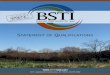 STATEMENT OF QUALIFICATIONS - BSTI€¦ · BSTI is one of them. Included within these pages is a brief summary of our company, the services we offer and the value of our people. I