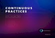 CONTINUOUS PRACTICES€¦ · From continuous testing, continuous development, and continuous deployment to continuous integration and continuous improvement, our development cycles