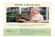RHS Libraries Resources - Gardeners, plant breeders etc. · 2017-03-09 · RHS Libraries Gardeners, plant breeders, nurserymen, botanists: finding out about the people who shaped