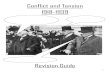 Conflict and Tension 1918-1939 · September – The USSR joins the League of Nations 1935 January – The Saar plebiscite, the Saar re-joins Germany March – Hitler announces building