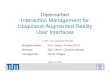 Diplomarbeit Interaction Management for Ubiquitous Augmented … · 2018-01-04 · Cinepak decompressor are needed to see this picture. Otmar Hilliges 19/36May 13, 2004 Related Work: