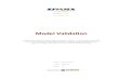 Model Validation - Enterprise Architect · Model Validation - Model Validation 7 August, 2019 ·xx is a hexadecimal number corresponding to the position of the validation rule in