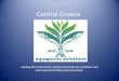 Central Greens - Milwaukee...aquaponics in Perth, Australia and edits Backyar Aquaponics Magazine. • Popularization of aquaponics has grown steadily through the past decade with