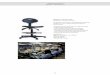 ErgoChair ergonomic chair - AME System · ‐ ergonomic adjustment for optimal view angle / distance ‐ suitable with all AME System workstations and computer desks release catch