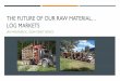 The future of our raw material… Log Markets...TODAY’S RESOURCE SUPPLY CHAIN Information on harvests In OH and WV –60 harvest operations visited in 2009-2011 Selection cut and