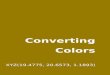 Converting Colors - XYZ(19.4775, 20.6573, 1.1893) · The XYZ color 19.8455, 20.7452, 2.9583 is a dark color, and the websafe version is hex 996600. A complement of this color would