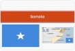 The United States in Somalia · Brief History of Somalia 1978 Somali forces pushed out of Ogaden with the help of Soviet advisers and Cuban troops. Barre expels Soviet advisers and