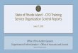 State of Rhode Island -CFO Training Service Organization ...controller.admin.ri.gov/documents/Training/303_SOC... · 6/27/2019  · State of Rhode Island. 2 ... Trustee services –debt