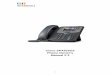 Cisco SPA525G2 Phone Owner’s Manual V · Introduction to your Cisco Desk Phone The Cisco SPA525G2 Desk Phone provides a powerful, yet flexible IP communications solution, delivering