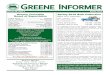 Greene Township Spring 2019 Bulk Collection Board of ... · collection this spring beginning on the following dates: Brush: Monday, April 1, 2019 Leaves: Monday, April 15, 2019 Dates