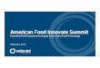 American Food Innovate Summit€¦ · On-boarding and management of diverse vendors Transition of supplier-provided data into PLM-usable formats (i.e. structured data) ... $300M US