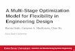 A Multi-Stage Optimization Model for Flexibility in Engineering … · 2019-08-05 · Industrial and Manufacturing Systems Engineering 3 • Flexibility in engineering system design: