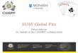 SUSY Global Fits - Gambit · To understand the impact of SUSY searches we need to: A large multidimensional parameter space Many collider & astrophysical observables 1) Explore the
