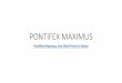 PONTIFEX MAXIMUS - Edl€¦ · PRINCIPAL PARTS OF VERB FOR BASIC LATIN • EFD8277933E40C67