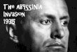 The ABYSSINIA Invasion 1935 - History Teacher Resources ...The Abyssinia Invasion / Crisis Answers -expand as necessary. The Abyssinia risis: ( Answers ) Year 1935 Aggressor Mussolini