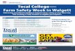 Tocal College - Farm Safety Week€¦ · Farm Safety Week in Walgett Delivering accredited training to improve farm safety at your doorstep. This training is fully funded to eligible