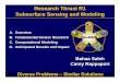 Research Thrust R1 Subsurface Sensing and Modeling · Fundamental physics of SSI Sensor design and testing Mathematical and computer modeling R1 ScopeR1 Scope Engineered ... – Dual-Wave