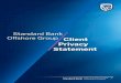Standard Bank Offshore Group Client Privacy Statement Internation… · Details of the companies that comprise the Standard Bank Offshore Group and their contact details can be found