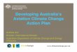 Developing Australia’s Aviation Climate Change Action Plan€¦ · Sustainable Aviation Fuel Road Map for Australia and New Zealand – May 2011 Australian Government Alternative