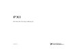 NI PXI-8115 User Manual and Specifications - National ...Important Information Warranty The NI PXI-8115 is warranted against defects in materials and workmanship for a period of one