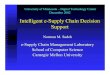 Intelligent e-Supply Chain Decision SupportSupply Chain Management: New Context ... Dynamic Supply Chain Management Practices Early Results TAC’03: A Supply Chain Trading Competition