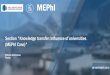 MEPhI - third-mission.org€¦ · 2014 2013 89.0 2017 92.3 90.5 social impact mephi graduates as lecturers retraining 2,000 students participated in 2018 summer schools pre-university